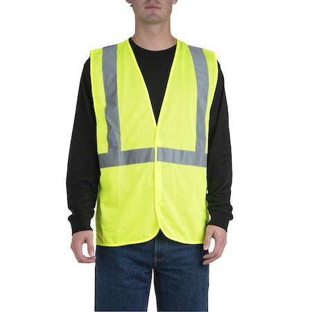 Vest,Economy,Hi-Vis,Type R,Class 2,M/L