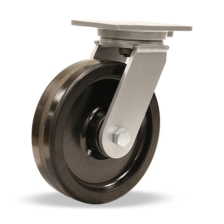 Champion Swivel Caster, 10 X 3 Phenolic Wheel, 3/4 Precision Tapered Bearing