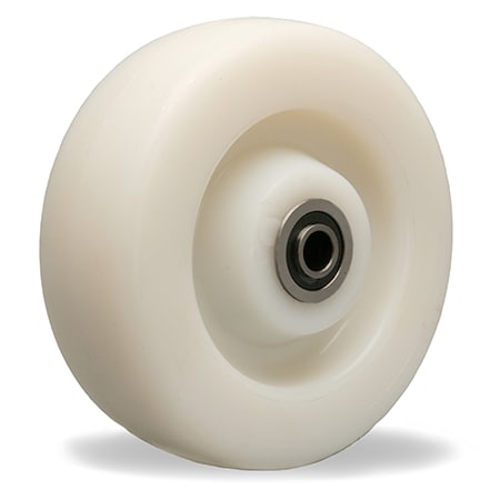 White Nylon Wheel,6X2,1/2 Ssbb