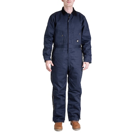 Coverall,Deluxe,Insulated,Twill,L,Tall