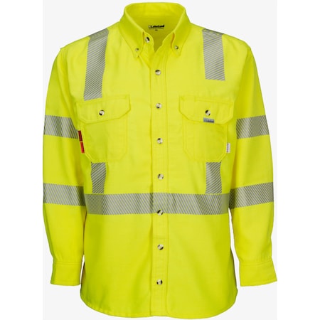 Westex DH FR Shirt,Hi-Vis,2X