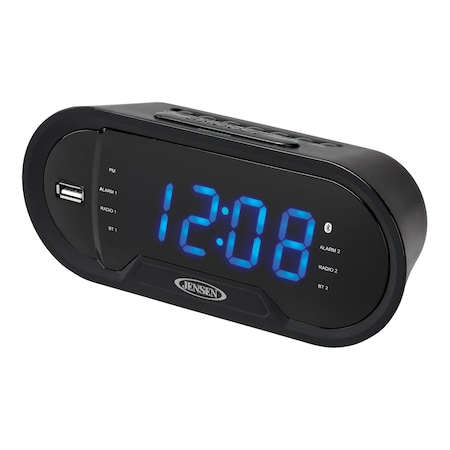 Bluetooth Digital AM/FM Dual Alarm Clock