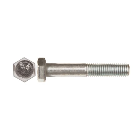 Class 8.8, M10-1.50 Hex Head Cap Screw, Zinc Plated Steel, 60 Mm L