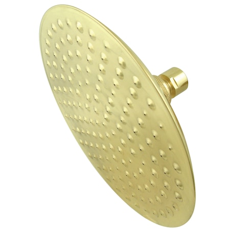 Shower Head, Polished Brass, Wall Mount