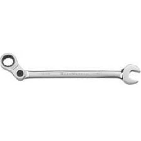 SAE Indexing Combo Ratchet Wrench,12Pt