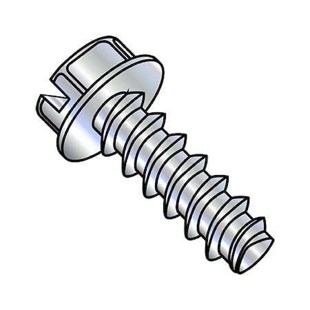 8-16X3/8 SLT HEXWAS FT PLT ALT48-2 ZINC BAKE & WAX