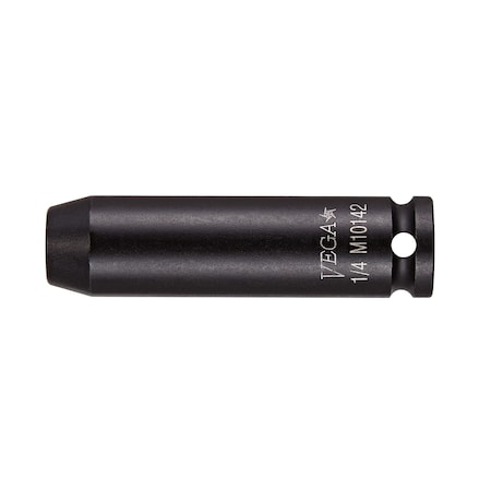 Impact Socket,1/4 Sq Dr 3/8 Spring Mag