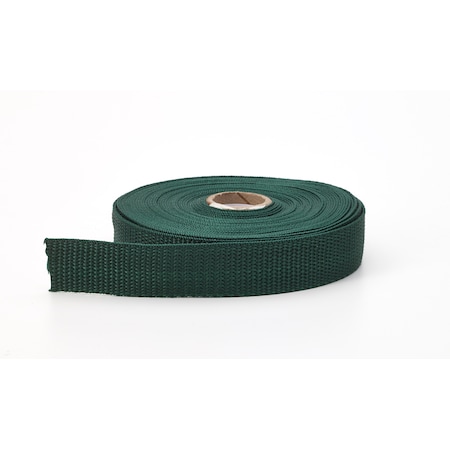 Polypropylene Webbing, 2 In Wide, 10 Yds, Dark Green (3Pk)