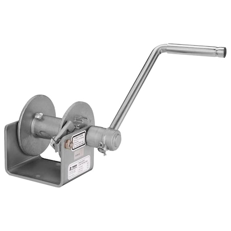 Direct Drive Hand Winch,500Lb For Pull