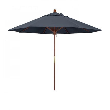 Patio Umbrella, Octagon, 97.5 H, Pacifica Fabric, Sapphire