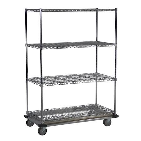 MD Unit,w/Casters,5-Shelf,24x48x70