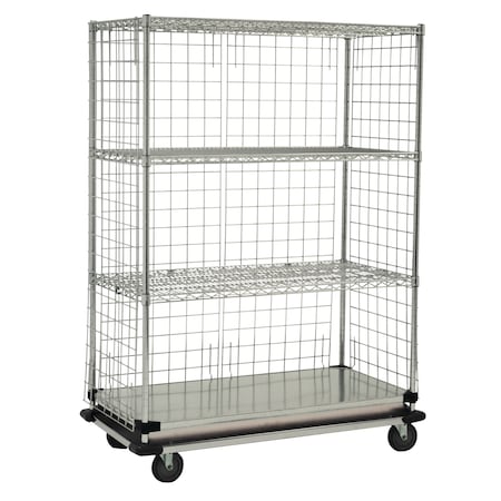 MED-SD Unit,w/Casters,5-Shelf,18x36x70