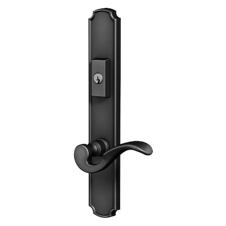 Keyed Entry Keyed Entry Satin Black