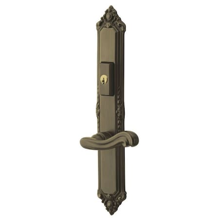 Keyed Entry Keyed Entry Antique Brass