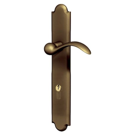 Keyed Entry Keyed Entry Antique Brass