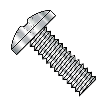 #4-40 X 1/8 In Phillips Binding Machine Screw, Plain Steel, 5000 PK