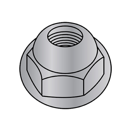 Cap Nut, #10-24, Zinc Alloy, Zinc Plated, 0.291 In H, 1000 PK