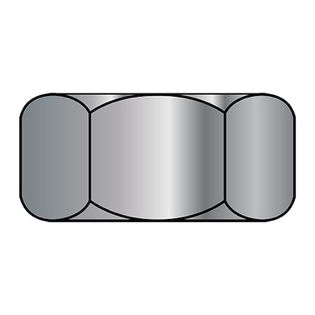 Hex Nut, 3-1/2-4, Steel, Galvanized, 3-7/16 In Ht, 2 PK