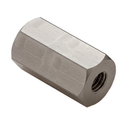 Coupling Nut Reducer, 3/8-16 And 5/8-11, Stainless Steel, Grade 18-8, Plain, 1-1/2 In Lg