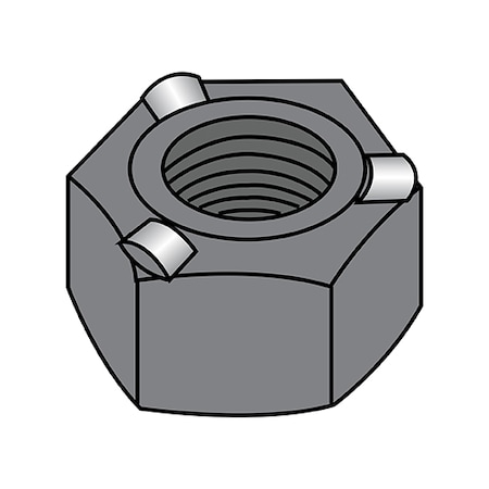 Hex Weld Nut, 1/4-20, Steel, 1/2 In Wd, 0.198 In Ht, 1000 PK