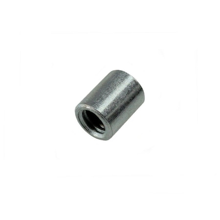 Round Standoffs, #4-40 Thrd Sz, 3/8 In Bd L, Steel Zinc Plated, 1/4 In OD