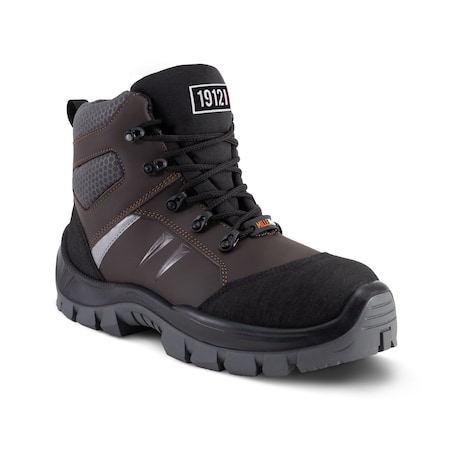 Hot Cumin MILLEMETA® Work Boot, Metatarsal Protection, Brown/Black, Men's Size 8