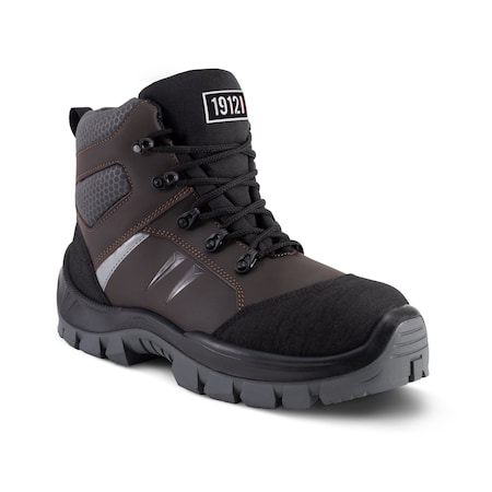Hot Cumin Work Boot, Water Resistant, Brown/Black, Men's Size 9