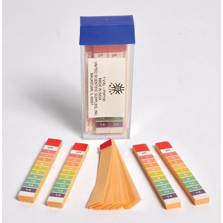 Ph Paper,Wide Range,Vial/100 Strips