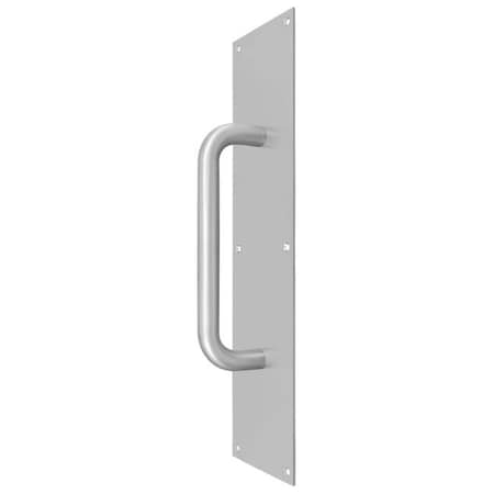 Pull Plate With Handle 4 X 16 S/S Satin Stainless Steel