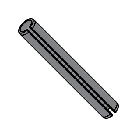 3/8X4 PIN SPRING SLOTTED PLAIN