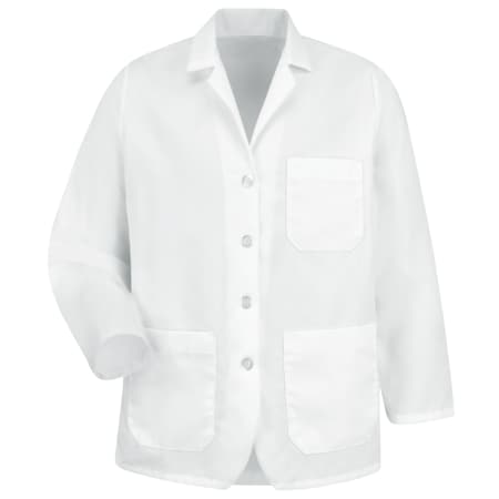 Wmns White Office Coat 80/20