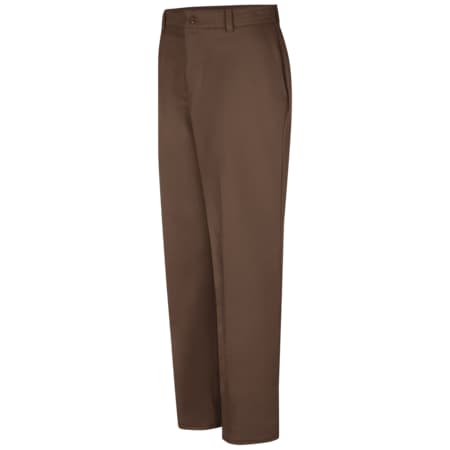 Mns Brown Dp Cotton Work Pant