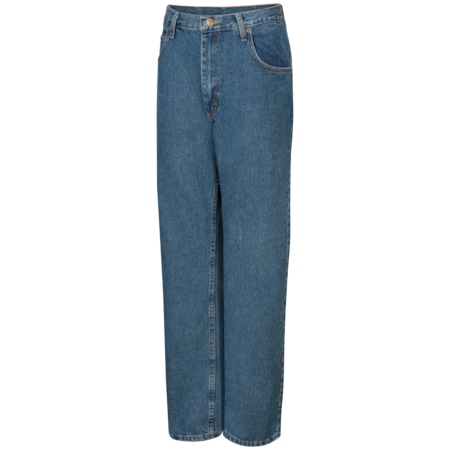 Mens Relaxed Fit Stonewash Jean