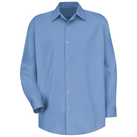 Mns Ls Lt Blue Shirt No Pkt,3XL