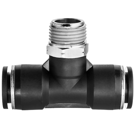 Nylon Nylon Push To Connect Fitting - Male Tee, 3/8 Tube Size