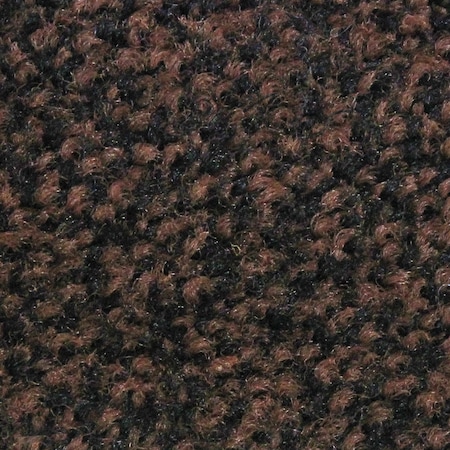 Plush Mat, Brown/Black 3' X 5', Smooth Backing