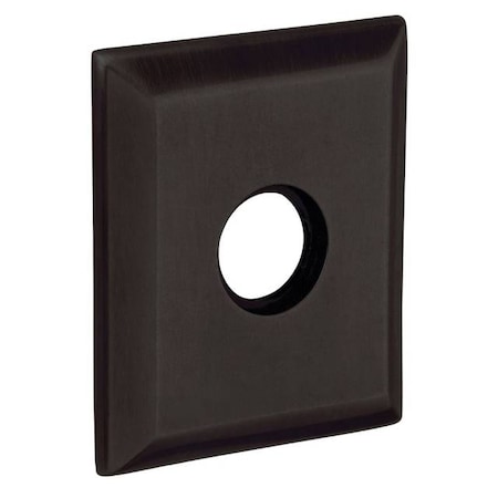 Privacy Rosettes Distressed Oil Rubbed Bronze