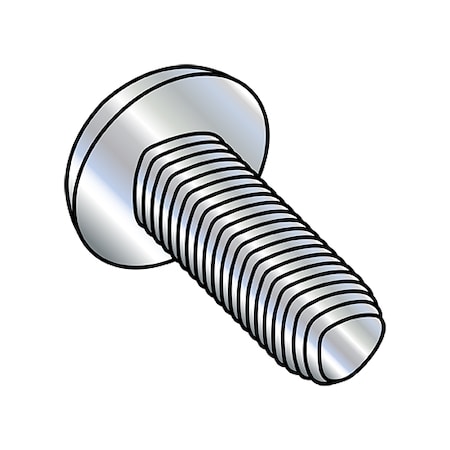 #4-40 X 1 In Phillips Pan Machine Screw, Zinc Plated Steel, 10000 PK