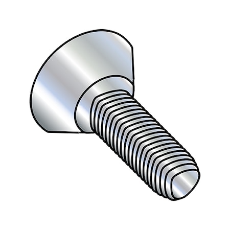 1/4-20 X 3/4 In Phillips Flat Machine Screw, Zinc Plated Steel, 4000 PK