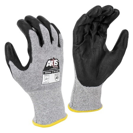 Cut Resistant Coated Gloves, A4 Cut Level, Polyurethane, XS, 1 PR