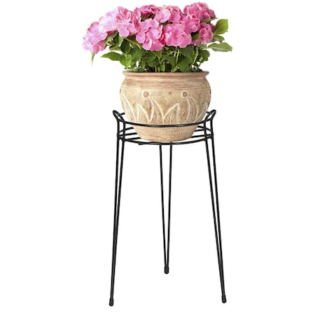 Plant Stand,Black,10 X 21