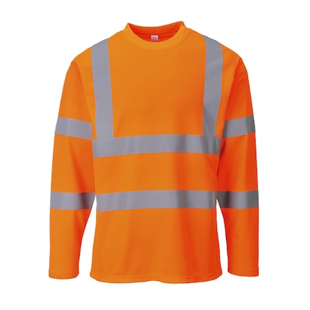 Hi-Vis T-Shirt Long Sleeves,S