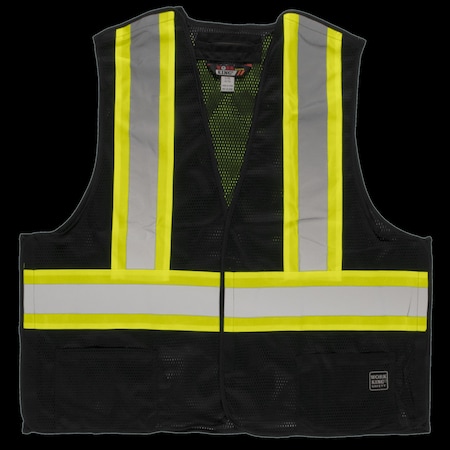 Safety Vest 5-Point Tear-away,S9I021-BLA