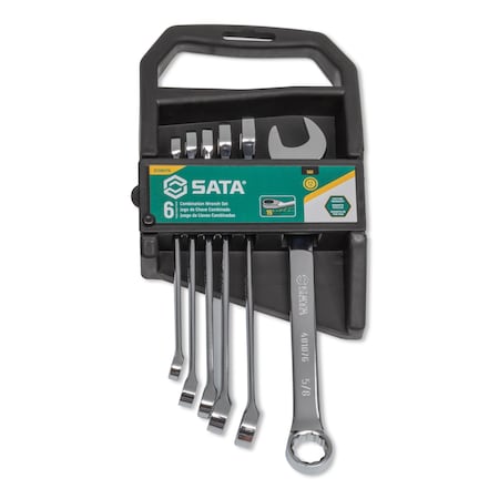 SAE Combination Wrench Set, 6 Pc.