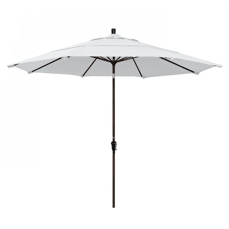 Patio Umbrella, Octagon, 110.5 H, Sunbrella Fabric, Natural