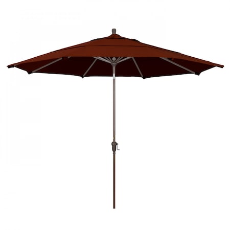 Patio Umbrella, Octagon, 110.5 H, Pacifica Fabric, Brick