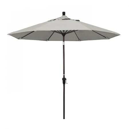 Patio Umbrella, Octagon, 102.38 H, Sunbrella Fabric, Granite