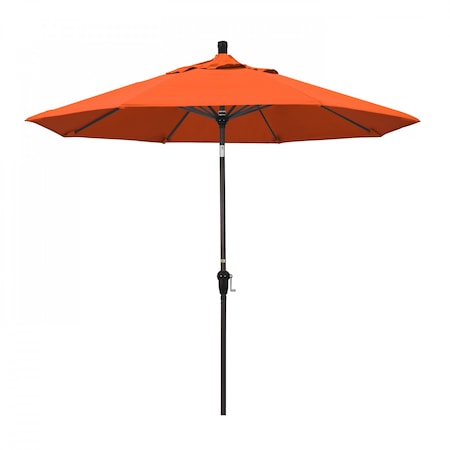 Patio Umbrella, Octagon, 102.38 H, Sunbrella Fabric, Melon