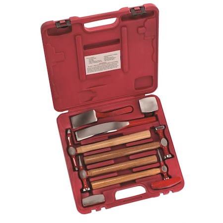 Body Repair Kit,9 Piece (Red For Aluminu