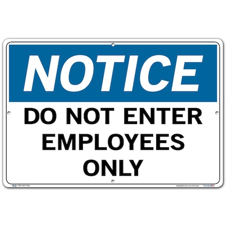 Polystyrene Sign, 12-1/2 Height, 18-1/2 Width, Polystyrene, Rectangle, English